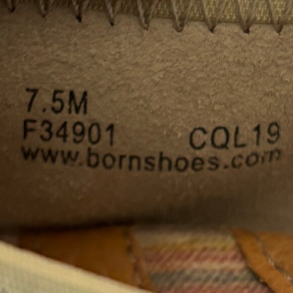 Born Julianne ballet flats, tan snake - Picture 3 of 5